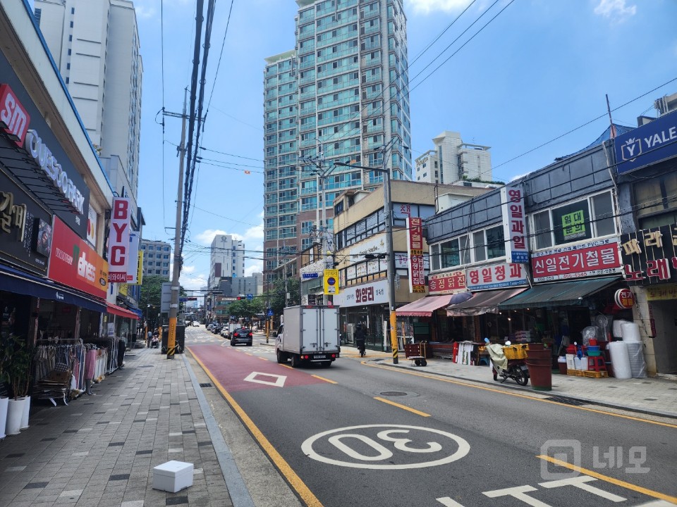 역세권 도로변1층 상가  50평 가성비 양호 매물의 1번째 사진
