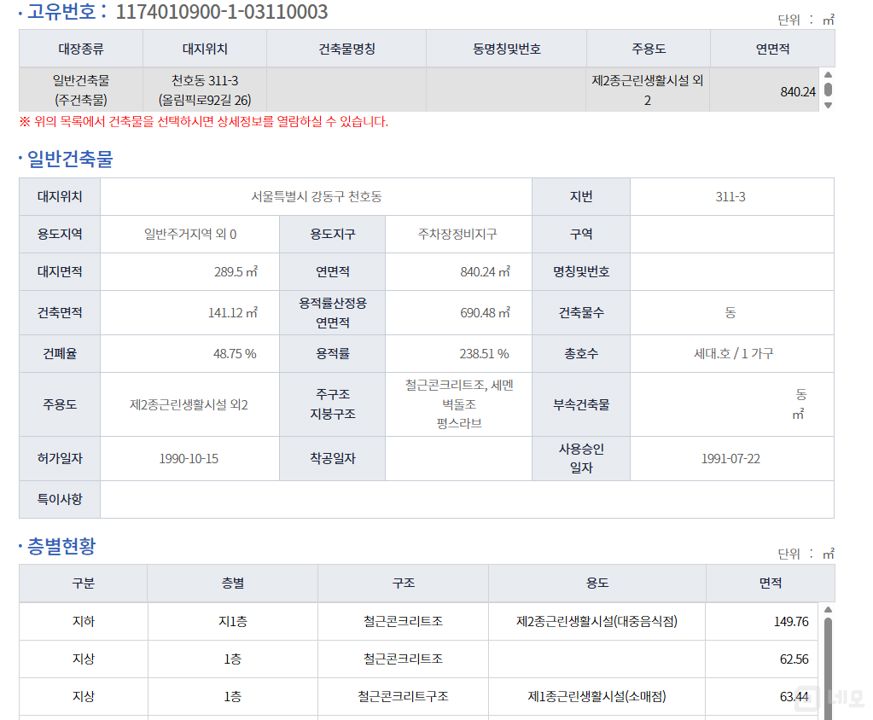 암사역 부근 상권 매물의 3번째 사진