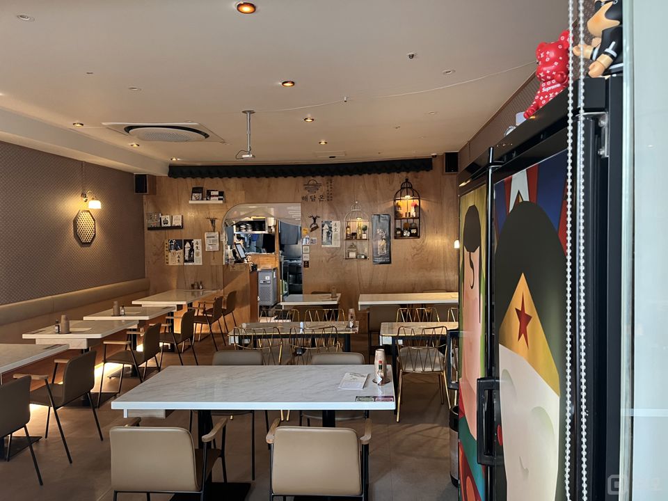 여의도공원 인근에 위치한 여의도동 대로변 1층 한식점 매물의 1번째 사진