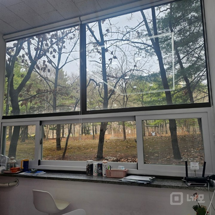 넓고 네모 반듯한  공간 공원뷰 공실없는 근생 건물 1층 매물의 2번째 사진