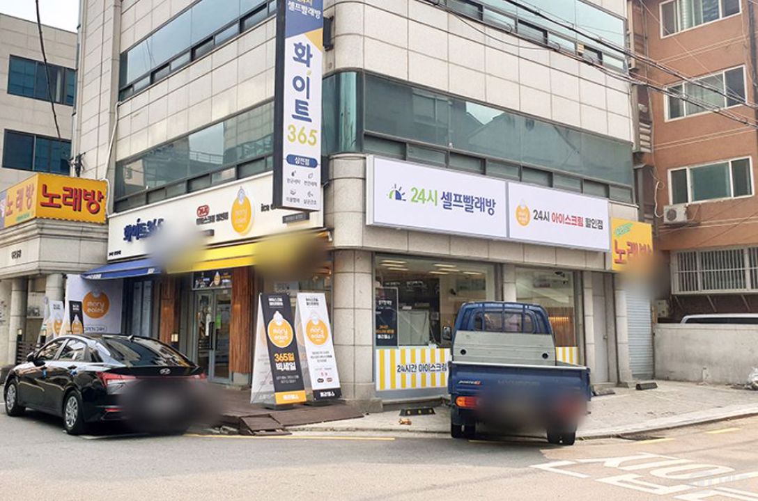 골목 코너, 접근성 좋은 1층 삼전동 점포 매물의 6번째 사진