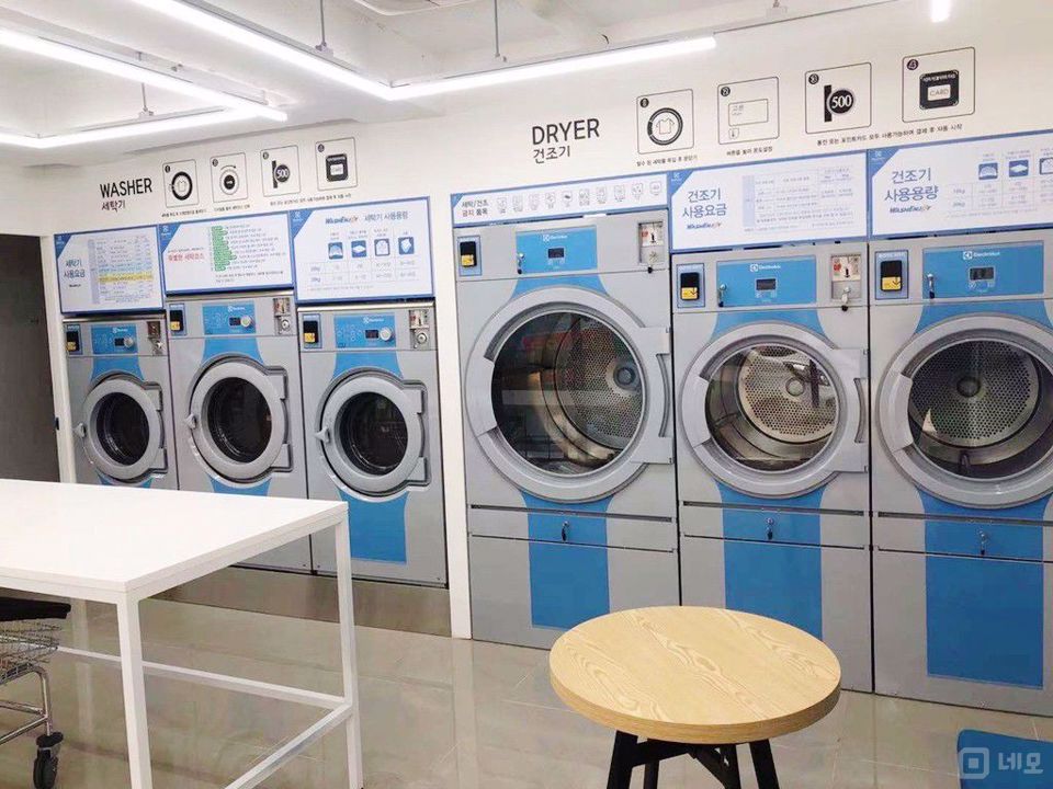 상계역 역세권, 시설, 인테리어 완비, 주거지역 위치한 셀프빨래방 매물의 1번째 사진