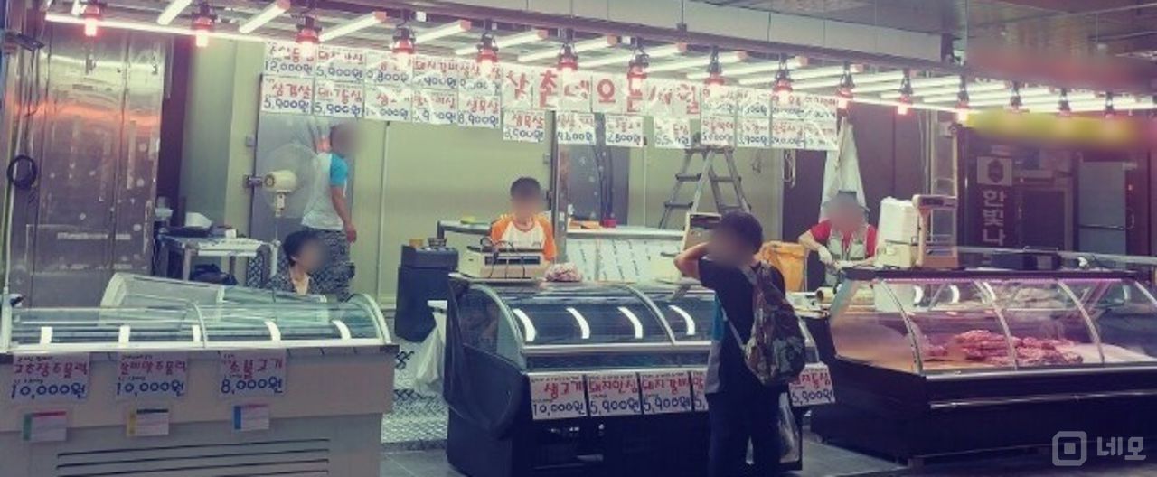 암사동 시장 내, 최상의 위치 정육점 매물의 3번째 사진