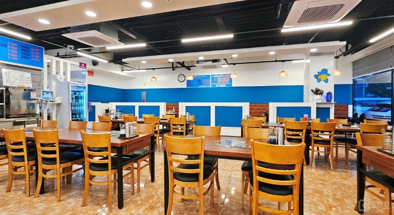 송내동, 가시성 좋은 코너 1층 대형 횟집 매물의 2번째 사진