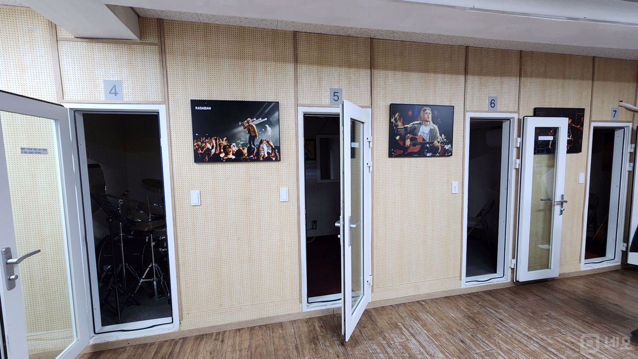 군자역 초역세권, 시설, 인테리어 완비, 회원 많은 음악연습실 매물의 3번째 사진